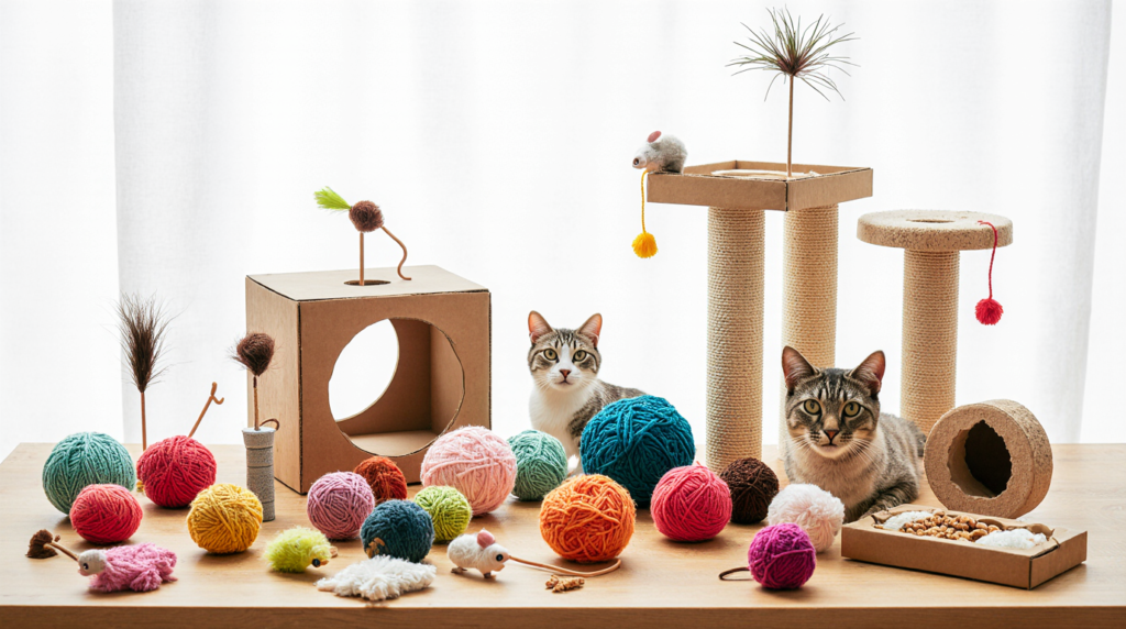 Jouets pour chat