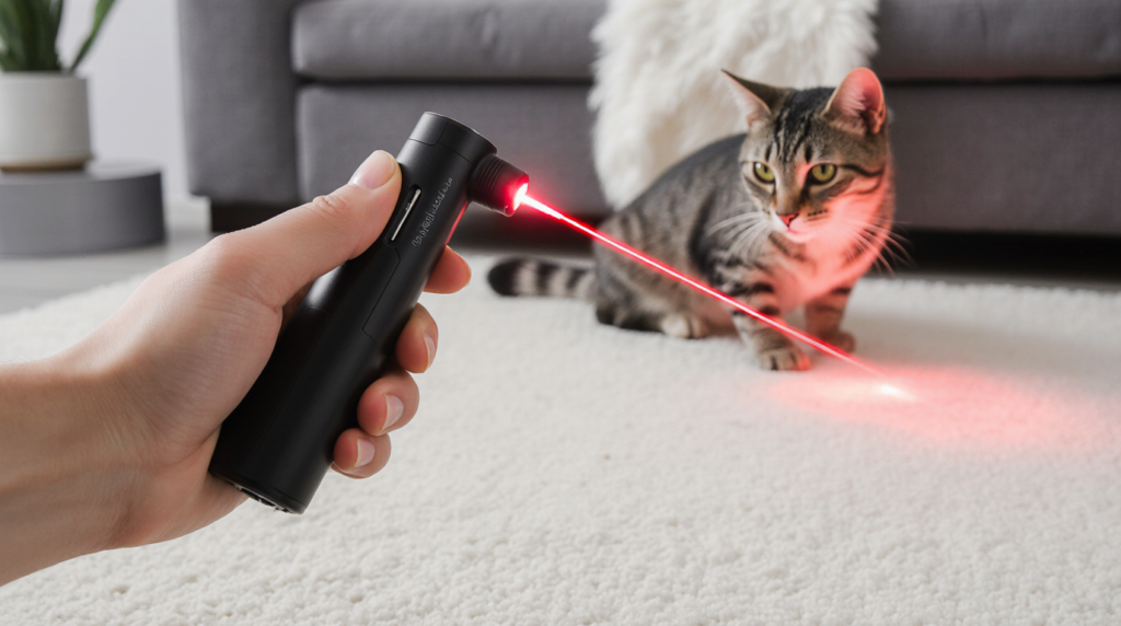 Pointeur laser pour chat
