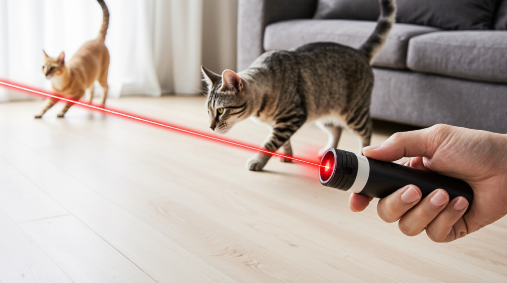 Pointeur laser pour chat