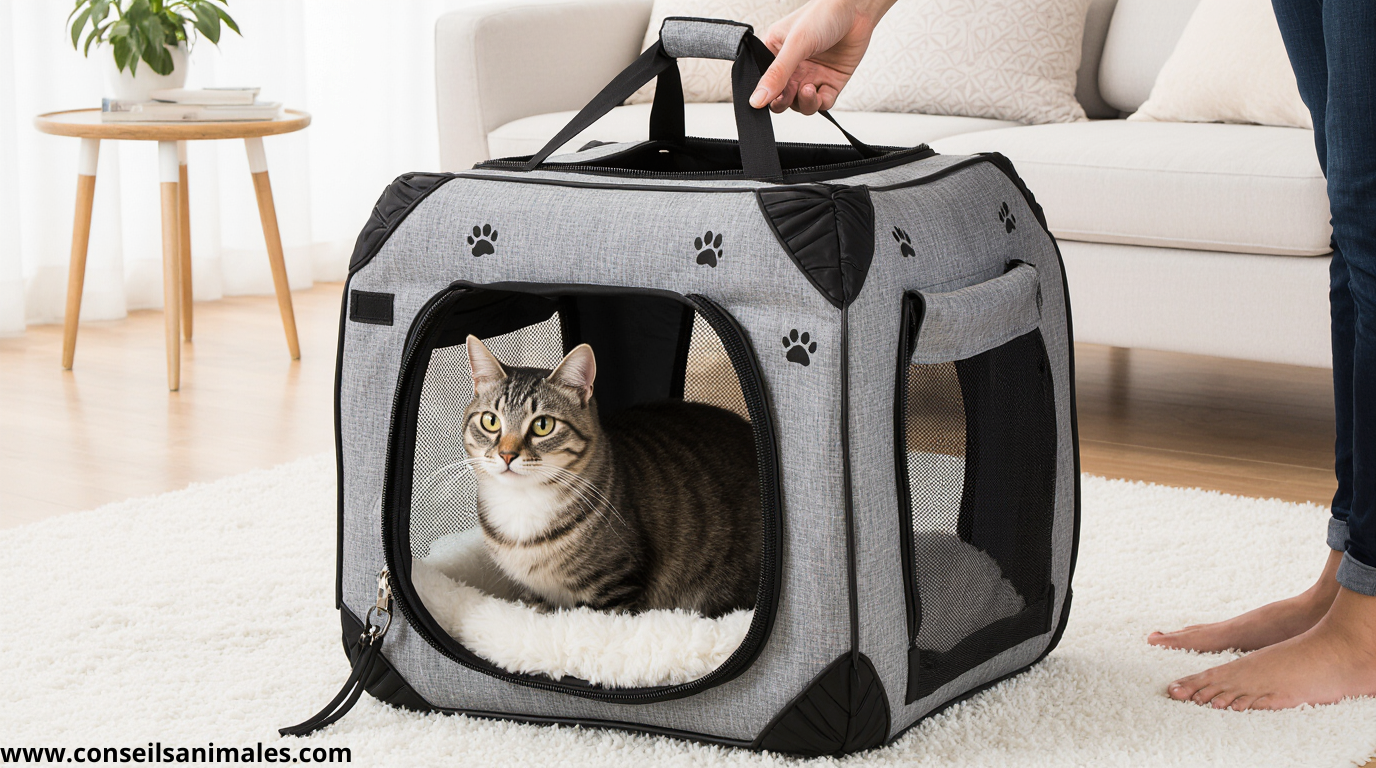 Caisse de Transport pour Chat